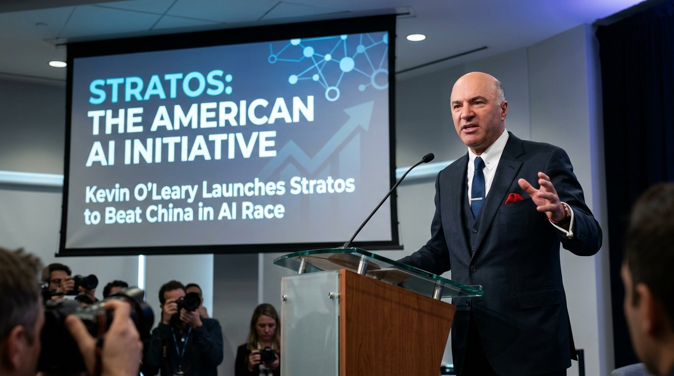 Kevin O’Leary Launches Stratos to Beat China in AI Race